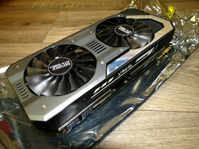Лот: 14386823. Фото: 1. Видеокарта GTX 1080Ti Palit Super... Видеокарты