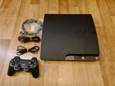 Лот: 16725879. Фото: 1. Прошитая Sony Playstation 3 Slim... Игровые приставки, консоли
