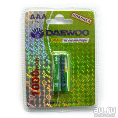 Лот: 17068317. Фото: 1. Аккумулятор DaEwOo AAA (1000mAh... Батарейки, аккумуляторы, элементы питания