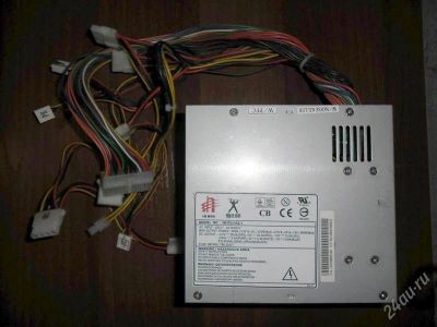 Лот: 1739637. Фото: 1. Блок питания 300W Powerman 20... Корпуса, блоки питания