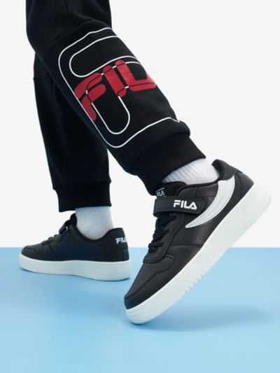 Лот: 22471558. Фото: 1. Кеды для мальчиков FILA Fil, Черный. Другое (одежда, обувь, галантерея)