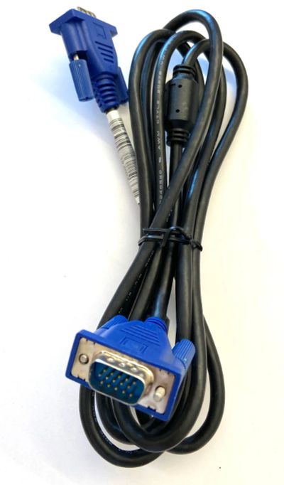 Лот: 25430643. Фото: 1. Кабель VGA-VGA (вилка-вилка) Hotron... Шлейфы, кабели, переходники
