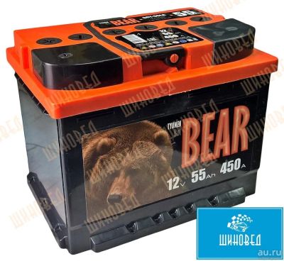 Лот: 6520448. Фото: 1. Аккумулятор Тюмень BatBear 55... Аккумуляторы