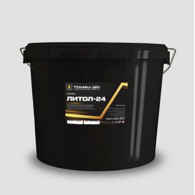 Лот: 21720749. Фото: 1. Литол-24 5 кг ООО &quot;ТЕХНИКА-ОЙЛ... Масла, жидкости