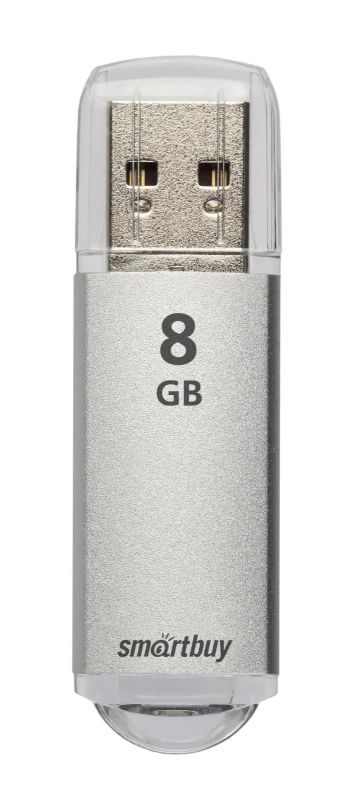 Лот: 17697364. Фото: 1. Флешка USB 2.0 8GB SmartBuy V-Cut... USB-флеш карты