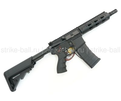 Лот: 16234242. Фото: 1. M4 FFR 9''(EU type) (GC16) BLACK... Пейнтбол, страйкбол