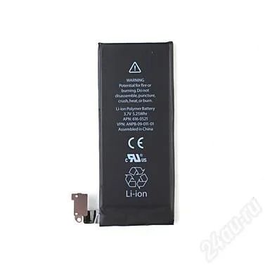 Лот: 2264600. Фото: 1. Аккумулятор для iphone 4g. Аккумуляторы