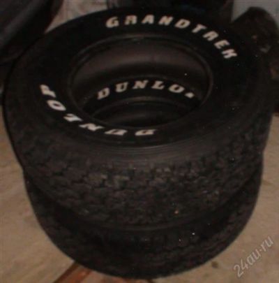 Лот: 746648. Фото: 1. Шины 275х70х16 лето Dunlop Grandtrek... Шины