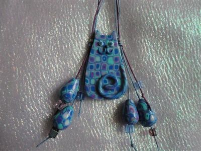 Лот: 749275. Фото: 1. Изделия из полимерная глина,колье... Колье