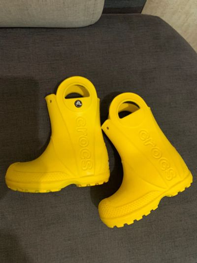 Лот: 19471824. Фото: 1. Резиновые сапоги Crocs. Сапоги