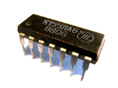 Лот: 15093643. Фото: 1. К155ЛА6, микросхема, аналог SN7440N. Микросхемы