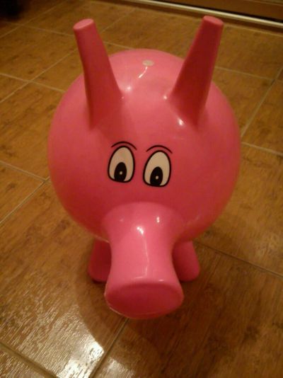 Лот: 5215847. Фото: 1. Большая резиновая свинка игрушка... Другое (игрушки)
