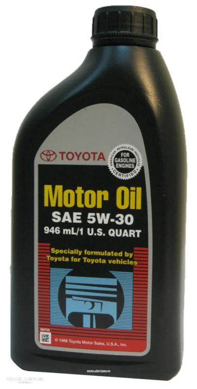 Лот: 8616972. Фото: 1. Моторное масло Toyota Motor Oil... Масла, жидкости