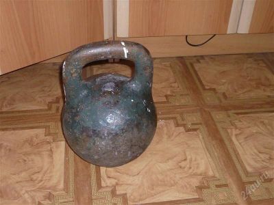 Лот: 951678. Фото: 1. Гиря, 24 кг. Гири