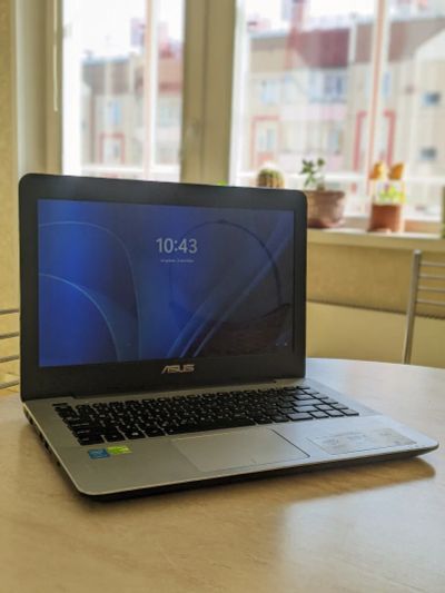 Лот: 20933941. Фото: 1. Офисный ноутбук Asus X455LD с... Ноутбуки
