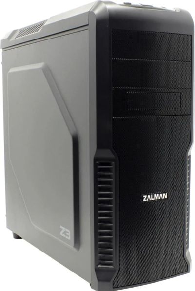 Лот: 9356043. Фото: 1. Корпус ATX Zalman Z3 черный 174813. Корпуса, блоки питания