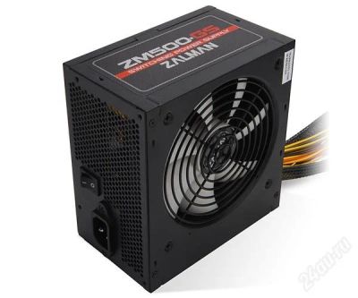 Лот: 3899956. Фото: 1. Zalman ZM500-GS 500Вт *****НОВЫЙ... Корпуса, блоки питания