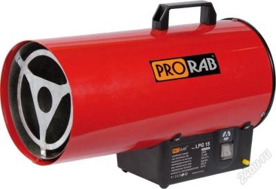 Лот: 2236104. Фото: 1. Калорифер газовый LPG 15 Prorab... Обогреватели промышленные, тепловые пушки