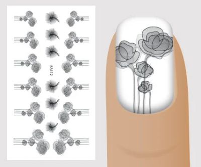 Лот: 11482003. Фото: 1. Слайдер-дизайн Malgrat Nails -... Украшения, дизайн ногтей