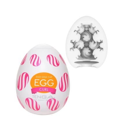 Лот: 24377734. Фото: 1. Мастурбатор Tenga Egg Wonder Curl... Игрушки