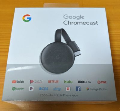 Лот: 15156194. Фото: 1. Медиаплеер Google Chromecast 2018... Медиаплееры