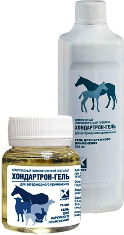 Лот: 21436460. Фото: 1. Хондартрон - гель 500 мл. Косметика для животных