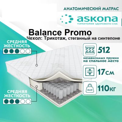 Лот: 23572911. Фото: 1. Матрас Askona Balance Promo Forma... Матрасы
