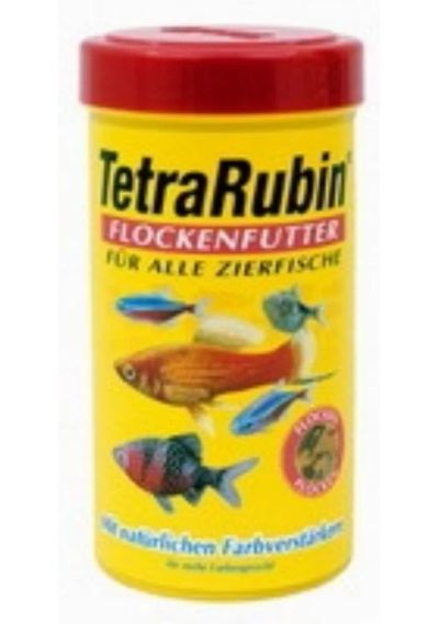 Лот: 5336871. Фото: 1. Корм Tetra Rubin в хлопьях для... Корма