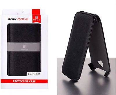 Лот: 4554330. Фото: 1. Чехол-книжка для Lenovo A706 iBox... Чехлы, бамперы