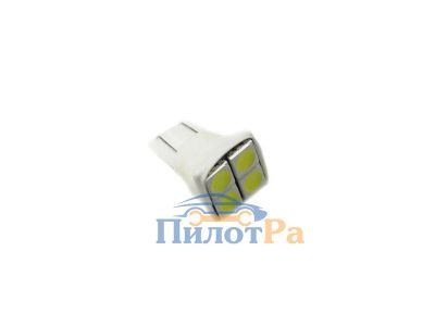 Лот: 8718267. Фото: 1. Лампа 12В Т10 2,1Вт 4 SMD диод... Оптика и освещение
