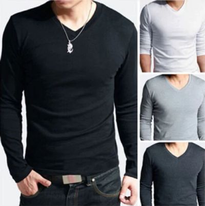 Лот: 4933478. Фото: 1. Джемпер хб casual V-горловина... Свитеры, толстовки, худи