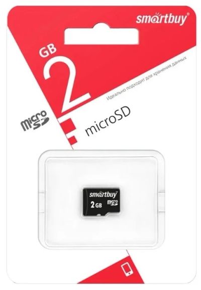 Лот: 16707004. Фото: 1. Карта памяти MicroSD 2 Gb Smart... USB-флеш карты