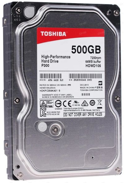 Лот: 16751270. Фото: 1. Продам жесткий диск HDD Toshiba... Жёсткие диски (HDD)