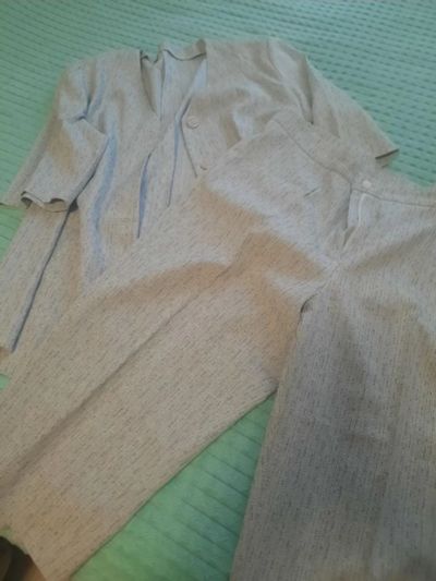 Лот: 25717897. Фото: 1. Продам комплект пиджак + бриджки. Пиджаки, жакеты, жилеты