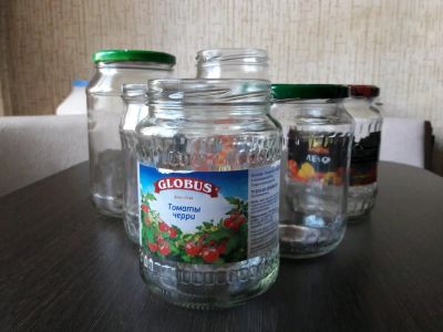 Лот: 11615998. Фото: 1. Банка стеклянная под винтовую... Контейнеры, банки