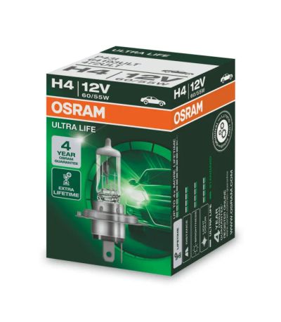 Лот: 11304768. Фото: 1. Osram H4 Ultra Life 64193ULT. Оптика и освещение