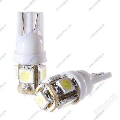 Лот: 390653. Фото: 1. Автомобильная светодиодная лампа5SMD... Оптика и освещение