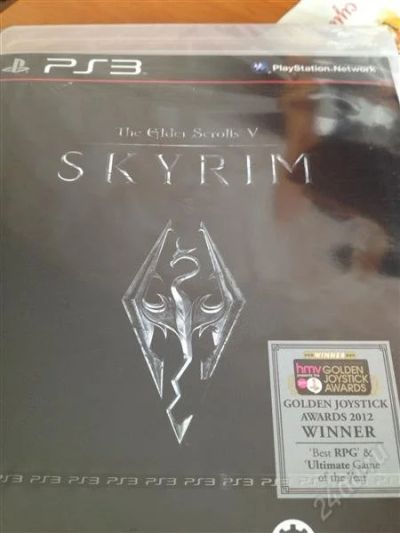 Лот: 2880522. Фото: 1. Skyrim PS3 new. Игры для консолей