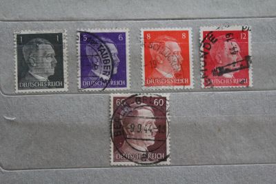 Лот: 24399451. Фото: 1. Германия 1941 года. 3 Рейх. Адольф... Марки