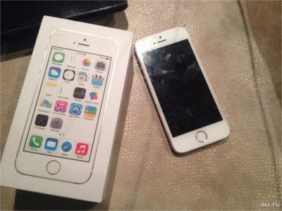 Лот: 9320647. Фото: 1. Apple iPhone 5s Gold 16gb неисправный... Смартфоны