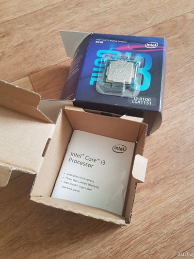 Лот: 13325739. Фото: 1. Процессор Intel Core i3-8100. Процессоры