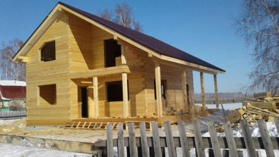 Лот: 9755730. Фото: 1. Брусовое строительство домов и... Срубы, бани, дома