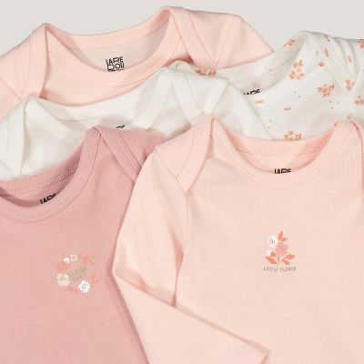 Лот: 24236200. Фото: 1. Комплект из пяти боди с LaRedoute. Ползунки, распашонки, слипы
