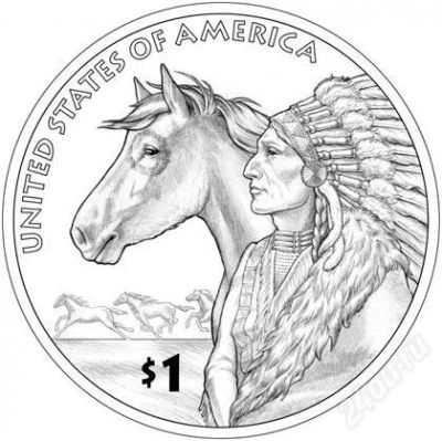 Лот: 1816598. Фото: 1. 1 доллар США 2012 г. Американские... Америка