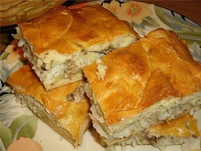 Лот: 9428857. Фото: 1. Пирог рыбный -очень вкусный, сытный... Готовые блюда