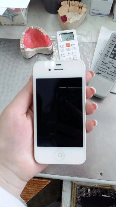 Лот: 9515378. Фото: 1. Iphone 4S 16Gb, белый, хорошее... Смартфоны