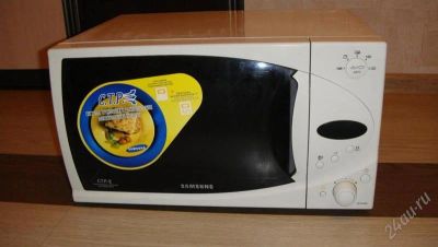Лот: 2366637. Фото: 1. микроволновая СВЧ печь SAMSUNG... Микроволновки, мини-печи
