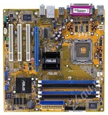 Лот: 732539. Фото: 1. Материнская плата ASUS P5GL-MX... Материнские платы