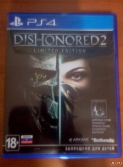 Лот: 8858552. Фото: 1. Dishonored 2 [PS4]. Игры для консолей