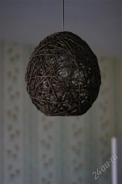 Лот: 2007370. Фото: 1. Абажур Гнездо Hand Made. Другое освещение